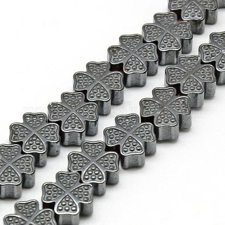 Non-magnetic Synthetic Hematite Beads Strands G-Q943-08-1