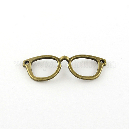 Gafas / gafas colgantes de aleación de estilo tibetano TIBEP-R344-77AB-LF-1