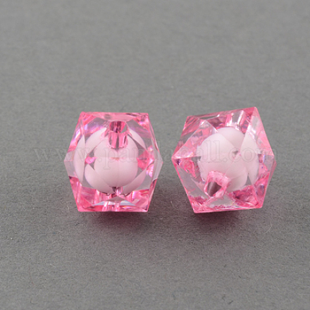 Perles en acrylique transparente TACR-S112-10mm-02-1