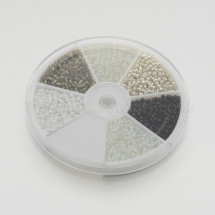 Abalorios de la semilla redondas SEED-X0038-04-1
