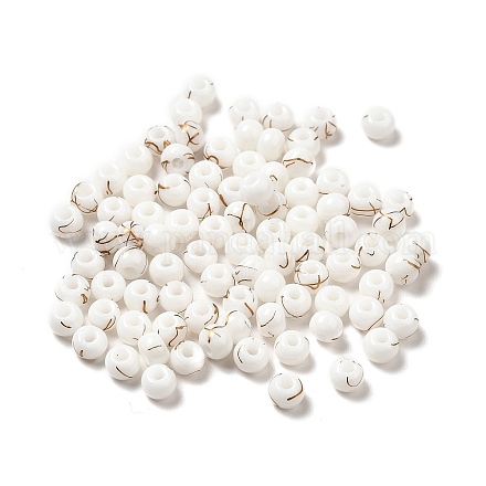 6/0 opaques perles de rocaille de verre SEED-P005-A02-1
