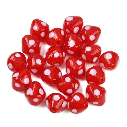 Бусины лэмпворк  LAMP-H069-02D-1