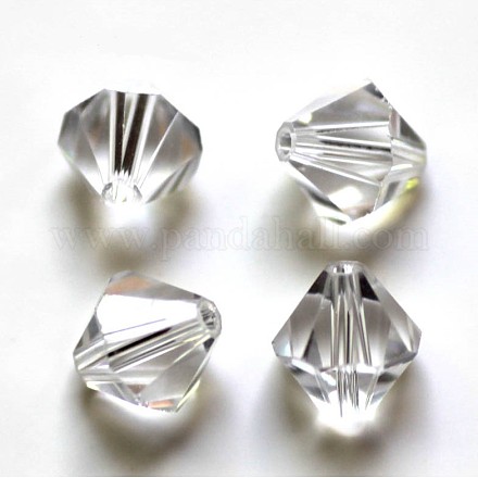 Perles d'imitation cristal autrichien SWAR-F022-10x10mm-001-1