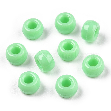 Opaque Plastic Beads KY-T025-01-F07-1
