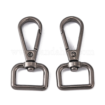 Alloy Swivel Clasps FIND-WH0077-11B-03-1