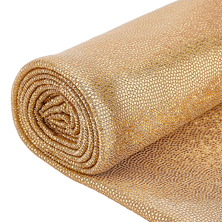 Laser Polyester Bronzing Fabric DIY-WH0034-58A-1