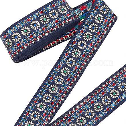 Stickerei-Polyesterbänder im ethnischen Stil OCOR-WH0033-72-1