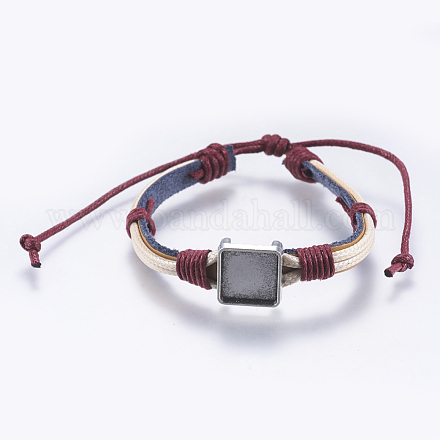 Genuine Cowhide Bracelet Making MAK-S064-AS02-1