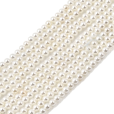 Гальванические оболочки жемчужные бусы пряди BSHE-K017-2.5mm-1