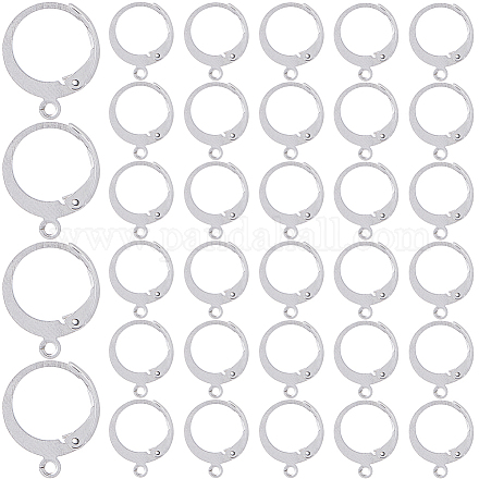 Фурнитура для сережек-гвоздиков из нержавеющей стали 304 STAS-SP0001-02B-1