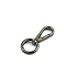 Zinc Alloy Swivel Clasps, with Spring Gate Rings, Gunmetal, 56mm