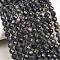 Natural Iolite Beads Strands, Faceted, Round, 7mm, Hole: 0.6mm, about 55pcs/strand, 15.35''(39cm)