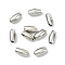 Brass Beads, Barrel, Cadmium Free & Nickel Free & Lead Free, Real Platinum Plated, 6x3mm, Hole: 1.2mm