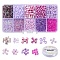 DIY Jewelry Making Kits, Including 12/0 Glass Seed Beads, Glass Bugle Beads, ABS Plastic Beads, Acrylic Beads, Polymer Clay Beads, Crystal Thread, Mixed Color, Beads: 5820pcs/set