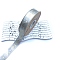 Polyester Ribbons, for Gift Packaging, Silver, 1 inch(25mm), about 48Yard/roll