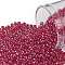 TOHO Round Seed Beads, Japanese Seed Beads, (165C) Transparent AB Ruby, 11/0, 2.2mm, Hole: 0.8mm, about 1110pcs/bottle, 10g/bottle