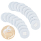 Felt Hair Base, Bump It Up Volume Hair Base Styling Insert Tool, White, 50x3mm