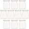 Glass Bottles, with Plastic Cover, Clear, 5.6x7cm, Capacity: 100ml(3.38 fl. oz), 10pcs/box