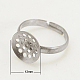 Компоненты латунные кольца KK-G121-N-1