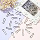 201 Stainless Steel Keychain Clasp Findings STAS-YW0001-79-5
