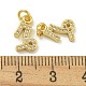 Стойки обшивки латунь микро проложить Циркон подвеску KK-K386-02L-G-3