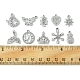 20 pièces 10 pendentifs en alliage de cristal de style ALRI-FS0001-01-6