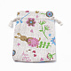 Polycotton(Polyester Cotton) Packing Pouches Drawstring Bags ABAG-T006-A03-3