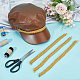 Полиэстеровая лента для шляпы DIY-WH0723-027A-4