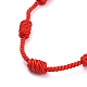 Bracelets porte-bonheur à 7 nœud BJEW-JB05252-03-2