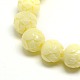 Lotus Flower Synthetic Coral Beads Strands CORA-L001-B-09-2
