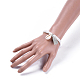 Cotton Thread Tassels Charm Bracelets BJEW-JB04385-01-6