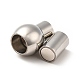304 Stainless Steel Magnetic Clasps X-STAS-E006-1-2