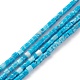 Dyed Natural Howlite Beads Strands G-H255-19-1