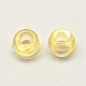 Transparent Acrylic European Beads MACR-Q156-02I-1