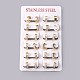 304 Stainless Steel Hoop Earrings EJEW-O087-12G-3