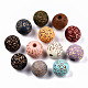 Painted Natural Wood Beads WOOD-T021-53B-M-1
