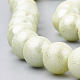 Galvanisieren Sie Muschelperlen-Perlenstränge SHEL-T005-10P-3