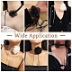 4Pcs 4 Styles Cloth & Polyester Flower Collar Choker Necklaces Set for Women Bride Wedding Party AJEW-TA0001-27-7