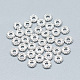 925 Sterling Silver Spacer Beads STER-T002-73S-1