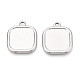 Cabochon-Fassungen für Anhänger aus Edelstahl 304&nbsp;STAS-N108-73P-1