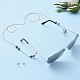 Chaînes de câble de lunettes en laiton AJEW-EH00016-02-5
