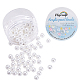 Olycraft 100pcs 10mm perlen perlen kein loch make-up perlen perlen faux abs perlen perlen für die schmuckherstellung MACR-OC0001-03-1