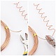 DIY Wire Wrapped Jewelry Kits DIY-BC0011-81B-03-4