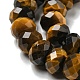 Natürlichen Tigerauge Perlen Stränge G-K351-B08-03-4