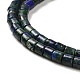 Natural Chrysocolla and Lapis Lazuli Beads Strands G-F765-F06-01-4
