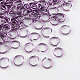 Aluminum Wire Open Jump Rings ALUM-R005-0.8x6-22-1