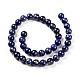 Natural Lapis Lazuli Round Beads Strands G-I181-09-10mm-4