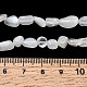 Натуральный белый лунный камень бисер пряди G-P601-A18-02-5