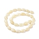 Naturali nuove perle di giada fili G-P469-09-3