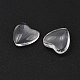 Полупрозрачные сердце кабошоны GGLA-R021-10mm-3